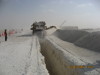 Trencher in Action